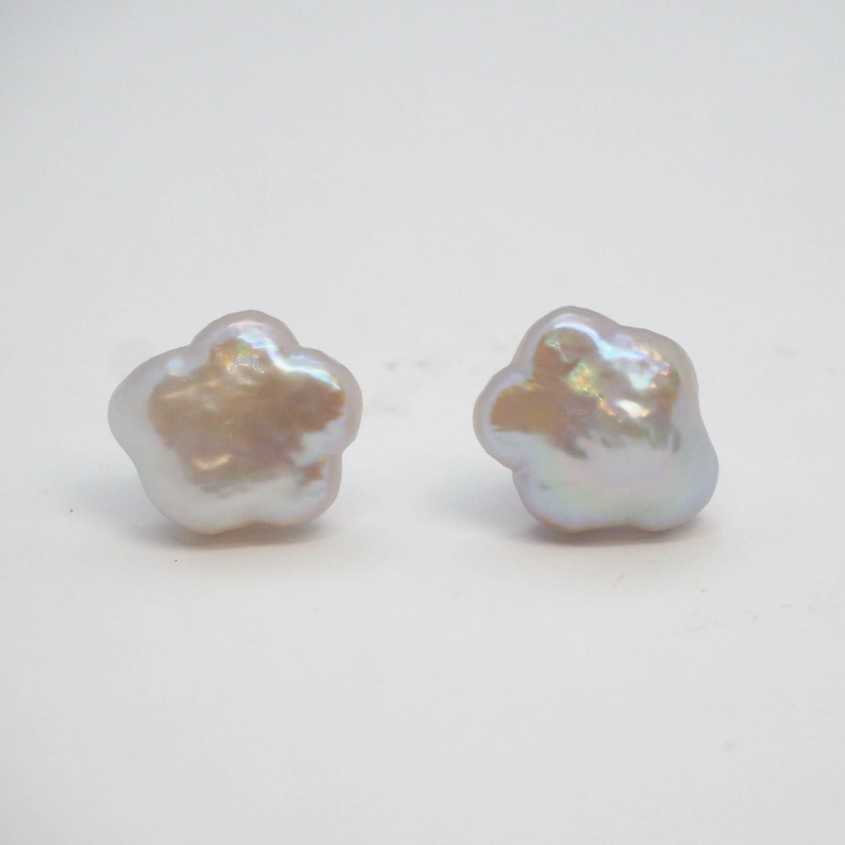 Bare Pearl Studs