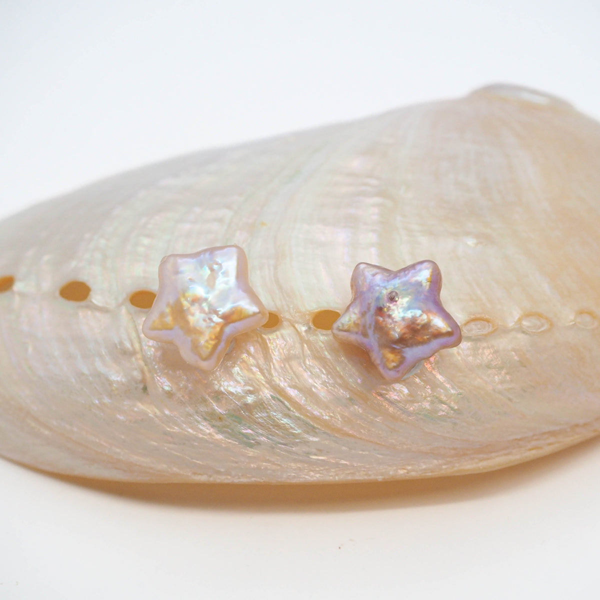 Bare Pearl Studs